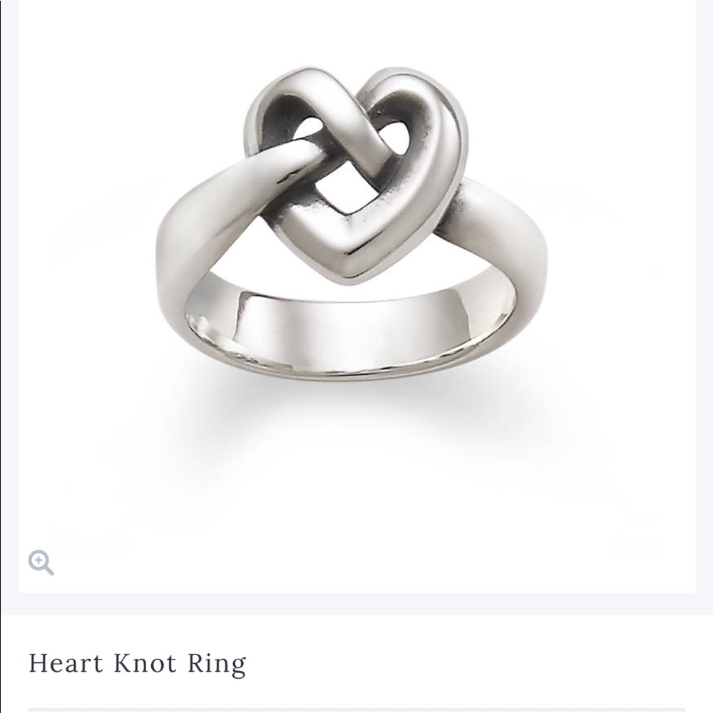 James Avery Heart Knot Ring